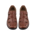 thumbnail image 4 of Sandalia Flexi Hombre Velcro Piel Casuales Caballero cafe 25 Flexi 50807, 4 of 4