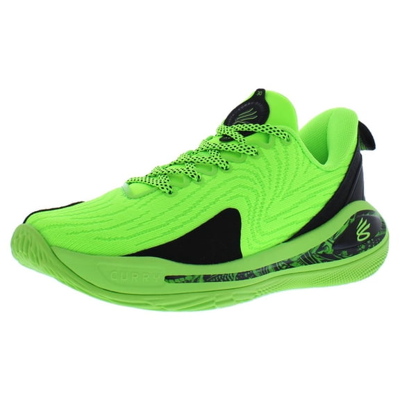 Under Armour Curry 12 Extraterrestrial GS Boys Shoes Size 6.5, Color: Black/Hyper Green