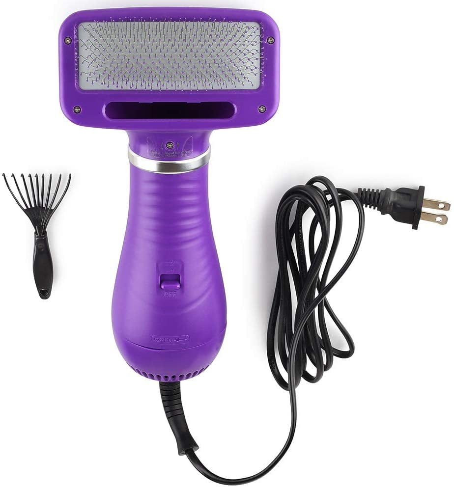 Hertzko Pet Hair Brush and Hair Dryer for Dogs Slicker Brush for Dogs
