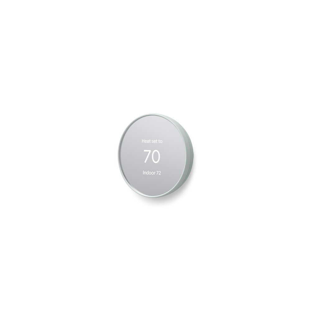 Google Nest Thermostat - Programmable Smart Thermostat for Home - Fog ...