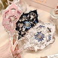 thumbnail image 2 of Flower Knows Mirror Moonlight Mermaid THE SWEETIE BEAR Collection Handheld Mirror Limited White Blue Pink Chocolate Fairy Mirror, 2 of 6