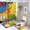 Baseball (3), variant on Sports Patterns Style Shower Curtain 4-Set Baseball Print Bathroom Decor, Includes Bath Mat, Toilet Cover Mats, U-Shaped Mat And Shower Curtains 72inX72in