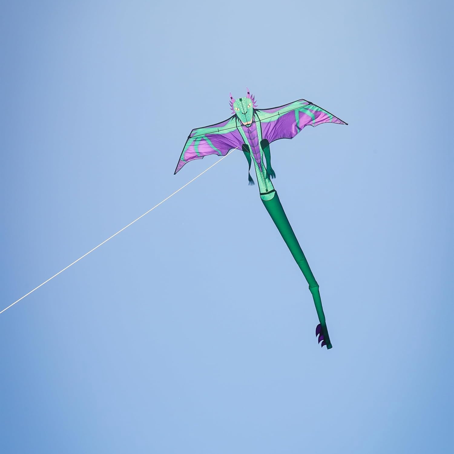 In the Breeze 3399 — 90-inch Dragon Kite — Large, Easy-Flying Kite with Line and Bag Included