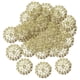 thumbnail image 4 of 100 conectores de colgantes huecos de metal para hacer pulseras y pendientes. Oro, 4 of 8