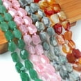 thumbnail image 4 of Zhuge Natural Agate Stone Necklace, Irregular tower-shaped knotted necklace for Men & Women, Labradorite, 4 of 4