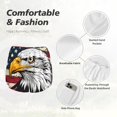 thumbnail image 4 of Balery American Bald Eagle Pantalones cortos deportivos para mujer con forro y dos bolsillos, elásticos, para entrenamiento, gimnasio, yoga-XX-Large, 4 of 7
