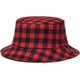 thumbnail image 1 of Gorra plana a cuadros para mujer Gorra para hombre Gorra de vendedor de periódicos de algodón unisex rojo 58c, 1 of 3