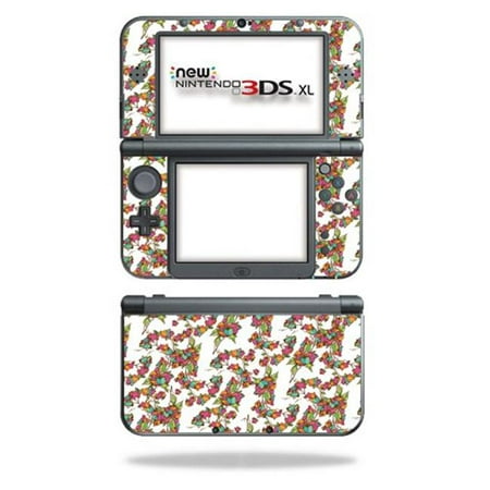 MightySkins NI3DSXL2-Bouganvilla Skin Decal Wrap for New Nintendo 3DS XL 2015 - Bouganvilla Each Nintendo 3DS XL (2015) kit is printed with super-high resolution graphics with a ultra finish. All skins are protected with MightyShield. This laminate protects from scratching  fading  peeling and most importantly leaves no sticky mess guaranteed. Our patented advanced air-release vinyl guarantees a perfect installation everytime. When you are ready to change your skin removal is a snap  no sticky mess or gooey residue for over 4 years. You can t go wrong with a MightySkin. Features Nintendo 3DS XL (2015) decal skin Nintendo 3DS XL (2015) case Nintendo 3DS XL (2015) skin Nintendo 3DS XL (2015) cover Nintendo 3DS XL (2015) decal This is Not a hard case. It is a vinyl skin/decal sticker and is NOT made of rubber  silicone  gel or plastic. Durable Laminate that Protects from Scratching  Fading & Peeling Will Not Scratch  fade or Peel Nintendo 3DS XL (2015) NOT IncludedSpecifications Design: Bouganvilla Compatible Brand: Nintendo Compatible Model: 3DS XL (2015) - SKU: VSNS54953