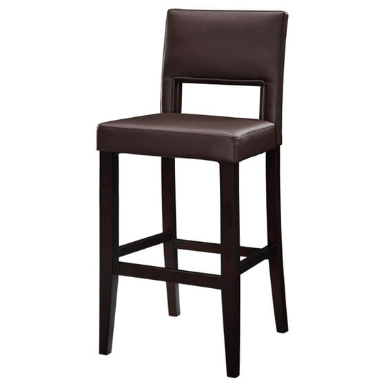 Linon Vega Bar Stool 30 Inch Seat Height Multiple Colors Com