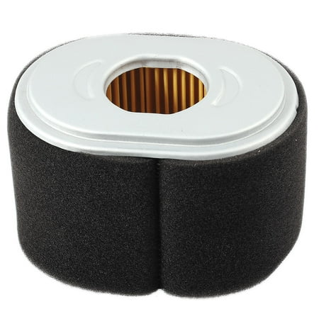 Unique Bargains Black Oval Design Lawn Grass Machine Part Motor Engine Air Filter
