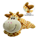thumbnail image 2 of Sonaja de Peluche Jirafa Importadora La Merced Sonaja de Animalito Acostado de Peluche Amarillo 15 cm Alto 27 cm Ancho 38 cm Largo, 2 of 3