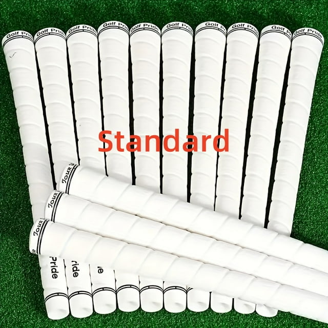 13PCS/Set 2G Golf Grip Standard Yarn Anti-Slip Golf Iron Club Grips, Golf Accessories 13PCS White Standard