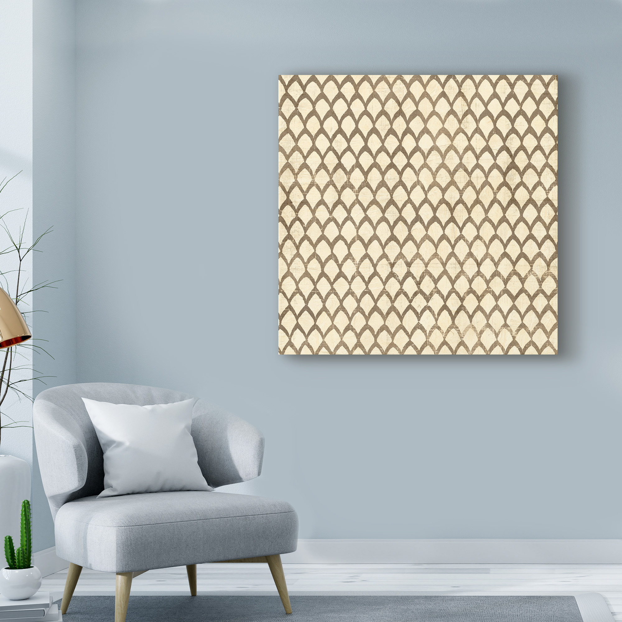 Trademark Fine Art 'Ethnic Motif III' Canvas Art by Vision Studio