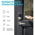 thumbnail image 4 of Veise Smart Lock with 2 Lever Handle Set, App Control Keyless Entry Deadbolt, Electronic Keypad, 4 of 8