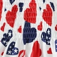 thumbnail image 6 of Bouanq 4th of July Dress Summer Toddler Girl Clothes Sundress for Independence Day Dress Kids 1-6 Years, 6 of 7
