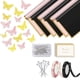 thumbnail image 1 of Kit de 200 Papeles para Envolver Flores, 40 Hojas de Papel para Envolver Flores A Prueba de Agua, Papel para Envolver de Flores Negro y Rosa, 1 of 5