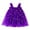 Dark Purple, variant on Layered Tulle Tutu Dress for Toddler Girls,Baby Girl Rainbow Tutu Princess Skirt(Purple,3-4 Years)