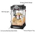 thumbnail image 3 of Great Northern Popcorn 2-1/2-Ounce Black Tabletop Retro Style Compact Popcorn Popper Machine with Removable Tray, 3 of 5