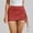 Red, variant on ClodeEU Womens Ruching Sport Skort,High Waist Running Yoga Shorts with Anti-Slip Lining Yellow,Womens Plus XXL