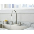 thumbnail image 2 of Gerber G0040168 Viper 1.75 GPM Widespread Kitchen Faucet - Stainless Steel, 2 of 7