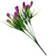 thumbnail image 5 of Toystoory Ramo de rosas artificiales decoración floral flor de seda falsa fiesta Gardenland Flores artificiales púrpura, 5 of 6