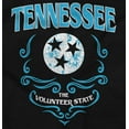 thumbnail image 2 of Tennessee TN Iris State Flower Flag Women's Graphic T Shirt Tees Brisco Brands S, 2 of 5