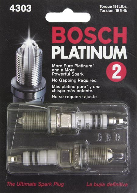 New Bosch Platinum Plus 2 Spark Plug 4303