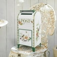 thumbnail image 6 of Bigfortune Metal Post Box Mailboxes Card Box for Wedding Gift for Her, 6 of 6