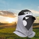 thumbnail image 4 of Mascarilla para el cuello, bufanda de golf, tela de protección UV, cubre máscara, pasamontañas, pañuelo para correr, senderismo, sombrero transpirable Gris claro Macarena Bufanda para cubrir la cara, 4 of 8