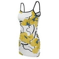 thumbnail image 5 of Ladies Elegant Sling Sleeveless Sexy Dress flowers, 5 of 6
