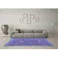 thumbnail image 3 of Ahgly Company Indoor Rectangle Oriental Blue Traditional Area Rugs, 7' x 9', 3 of 4