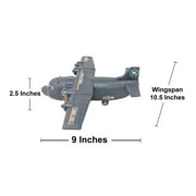 Toy Essentials Aircraft Carrier Toy with Military Vehicles, 3.5 in x 33 in, 3-14 Years
