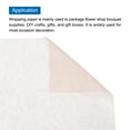 thumbnail image 4 of Unique Bargains Tissue Gift Wrapping Paper Tissue Paper Lotus Root Pink 19.69x27.56 Inch 40 Pack, 4 of 7