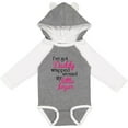 thumbnail image 3 of Inktastic I've Got Daddy Wrapped Around My Little Finger Girls Long Sleeve Baby Bodysuit, 3 of 5