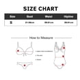thumbnail image 2 of Bikini sexy para mujer, con parte inferior de cristal y triángulo, traje de baño con cuello halter, traje de baño sexy, 2 of 5