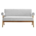 thumbnail image 4 of Modway Lyra Fabric Loveseat in Light Gray Fabric, 4 of 8