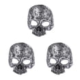 thumbnail image 1 of Wosthever Escudo facial de Halloween Media espuma Guardia facial Fiesta Etapa Cosplay Traje Danza Prop, Negro Type1 NO1, 1 of 6