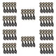 thumbnail image 1 of 100 PC 12V 23mm Dual Color Switchback 4014 Smd 12 LED Drl Eagle Eye Luz Diurna Luces de Giro del Motor del AutomÓVil, 1 of 5