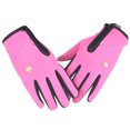thumbnail image 1 of Guantes Térmicos De Esquí Guantes de ciclismo de felpa unisex Guantes impermeables suaves para deportes al aire libre (Rosa M), 1 of 7