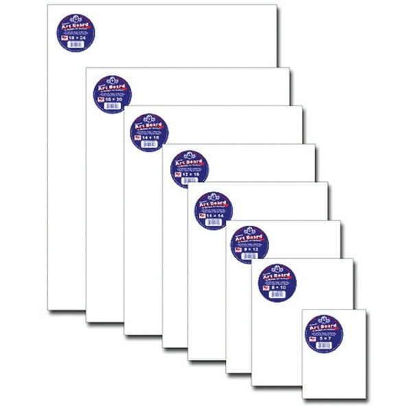 Mona Lisa Gessoed Masonite 5in x 7in