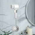 thumbnail image 4 of Soporte de pared para secador de pelo sin taladro | Soporte ajustable de 360 grados | Organizador de baño y tocador para herramientas de peinado, 4 of 5