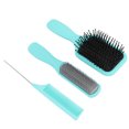 thumbnail image 4 of Oubit Peigne à Cheveux, 3 Pcs Brosse à Cheveux Ensemble de Peignes Professionnels, 4 of 9