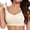 White, variant on cltopsku Womens Wireless Bras Comfortable Push Up Bra Seamless No Underwire Bra Full Support Lift Bralette Everyday Regular and Plus Size