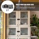 thumbnail image 2 of 1 juego de cerradura de puerta multifunción, cerradura de gabinete práctica, cerradura de ventana portátil, accesorio de puerta, 2 of 7