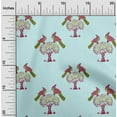 thumbnail image 1 of oneOone Cotton Silk Fabric Bird & Tree Block Fabric Prints By Yard 42 Inch Wide, 1 of 4