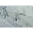 thumbnail image 3 of Kingston Brass KB8911NFL NuWave French Widespread Bathroom Faucet, Polished Chrome, 3 of 4