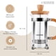 thumbnail image 3 of Cafetera Francesa Cazzenie Prensa Francesa de Vidrio de 350 ml, 3 of 7