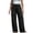 #0388-Black, variant on Women's Pants Wide Leg Pant Drawstring Casual Corgo Trousers With Pockets