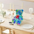 thumbnail image 5 of Daiosportswear Multicolor Glowing Bear Figurine USB Powered Decor, 5.12x4.33x6.3 in, Valentine Christmas Gift, Unique Light Display, Plastic Ornament, Home Decor, 5 of 6