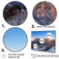 thumbnail image 3 of Designart "South Korean Mountain Winters" Landscape Mountains Canvas Art Print, 3 of 7